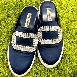 Karl Lagerfeld slip in sneaker mint condition 6.5
